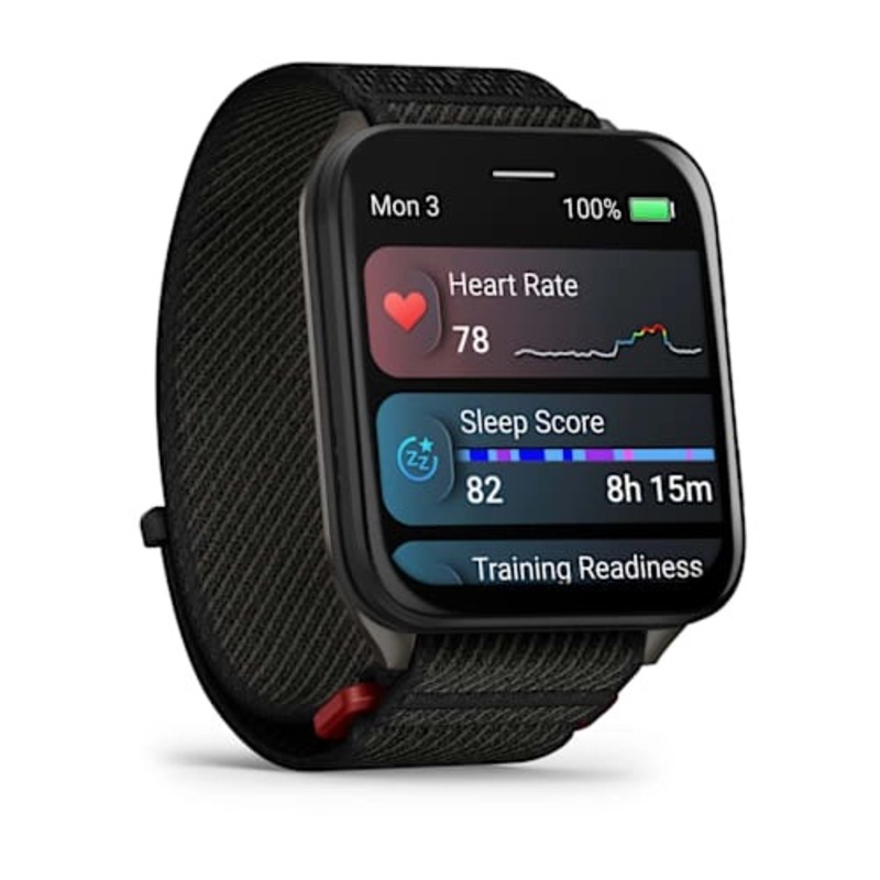 Garmin Venu X1 – Black with Slate Titanium Caseback & Comfort Fit Nylon Band  Best Price in Dubai